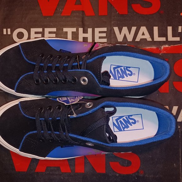 VANS Men's 8.5/Women's 10 Lampin 86 DX x Anaheim Factory Black moon stars Galaxy - Picture 4 of 12